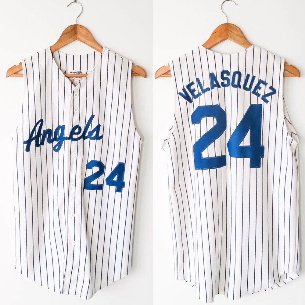 80s Vintage Los Angeles Angels Baseball Jersey
